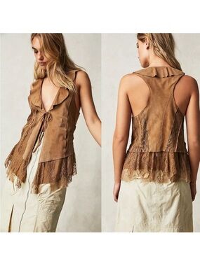 Free People We the Free Vita Tattered Vest